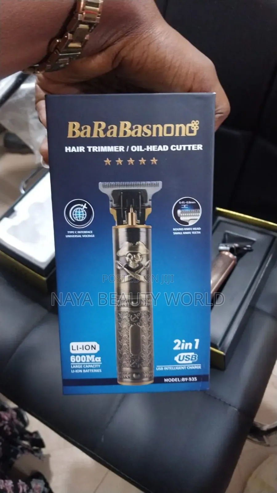 Barabasnono Rechargeable Hair Trimmer