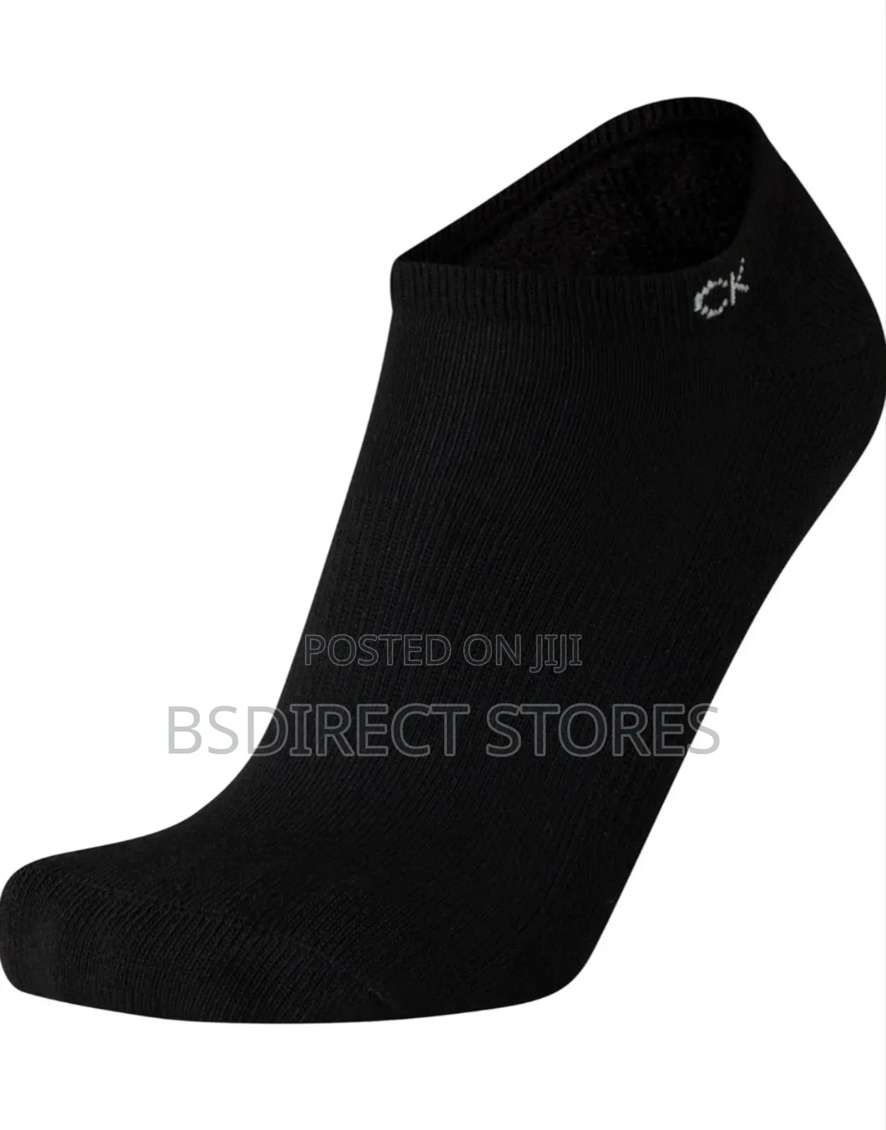 Calvin Klein 6-Pack Logo Casual Cushioned Sole Trainer Socks
