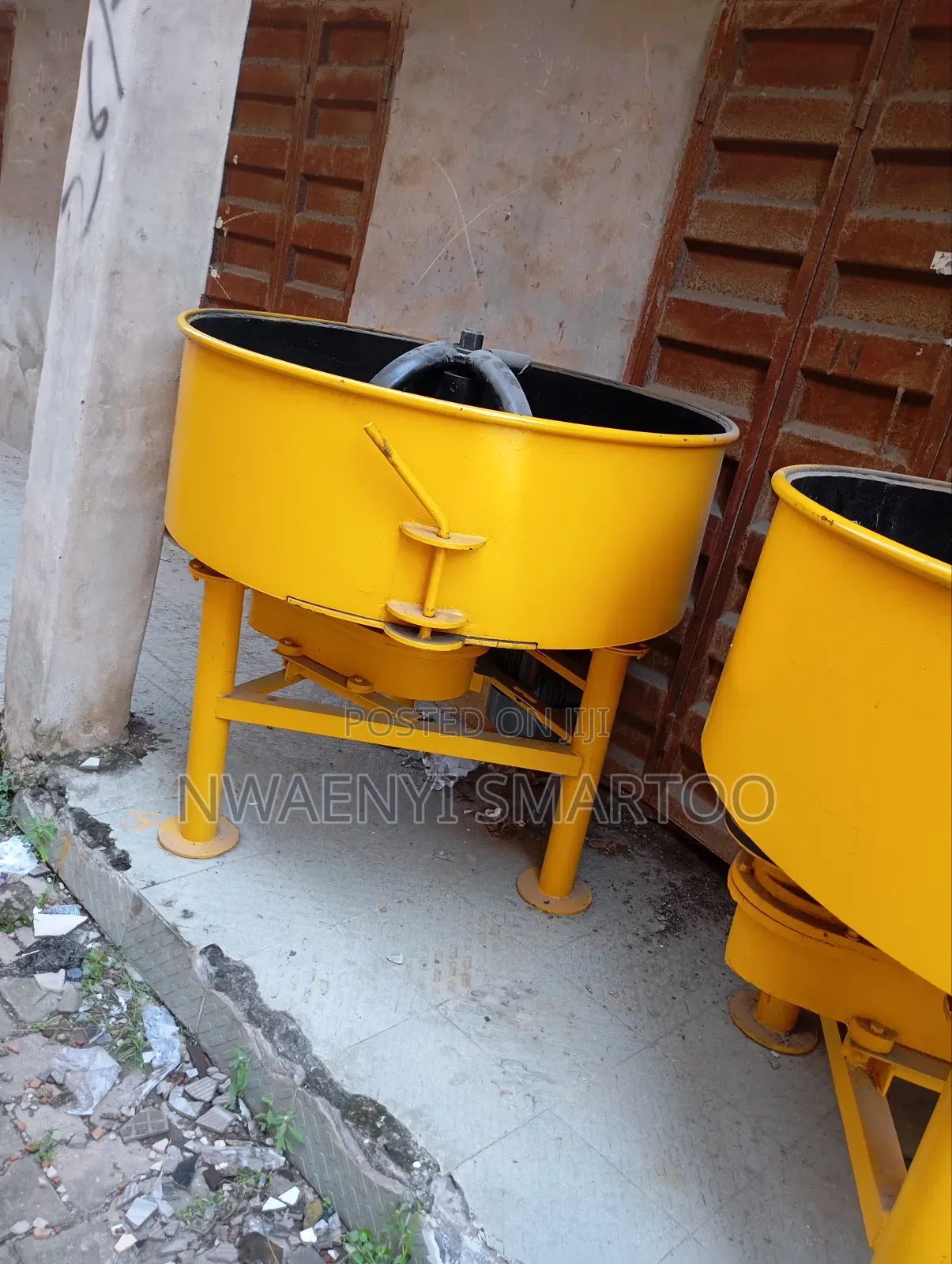 Concrete Pan Mixer