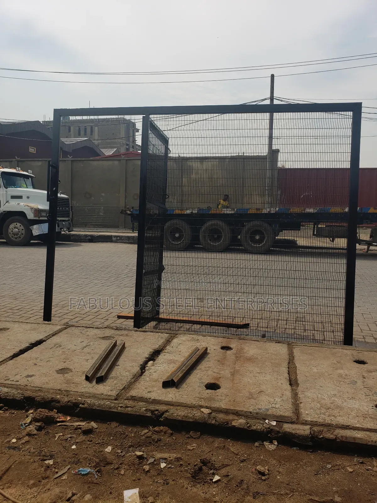 Panel Mesh Aftifinger 1/2 × 3 Mesh Wire
