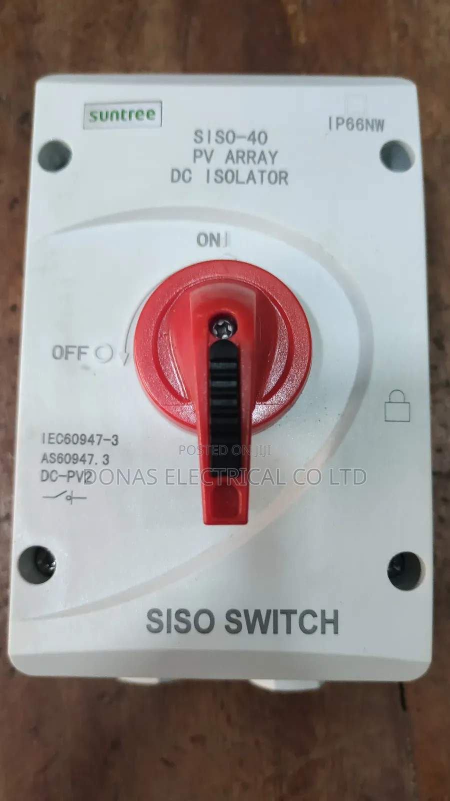 PV Solar Isolator Switchs