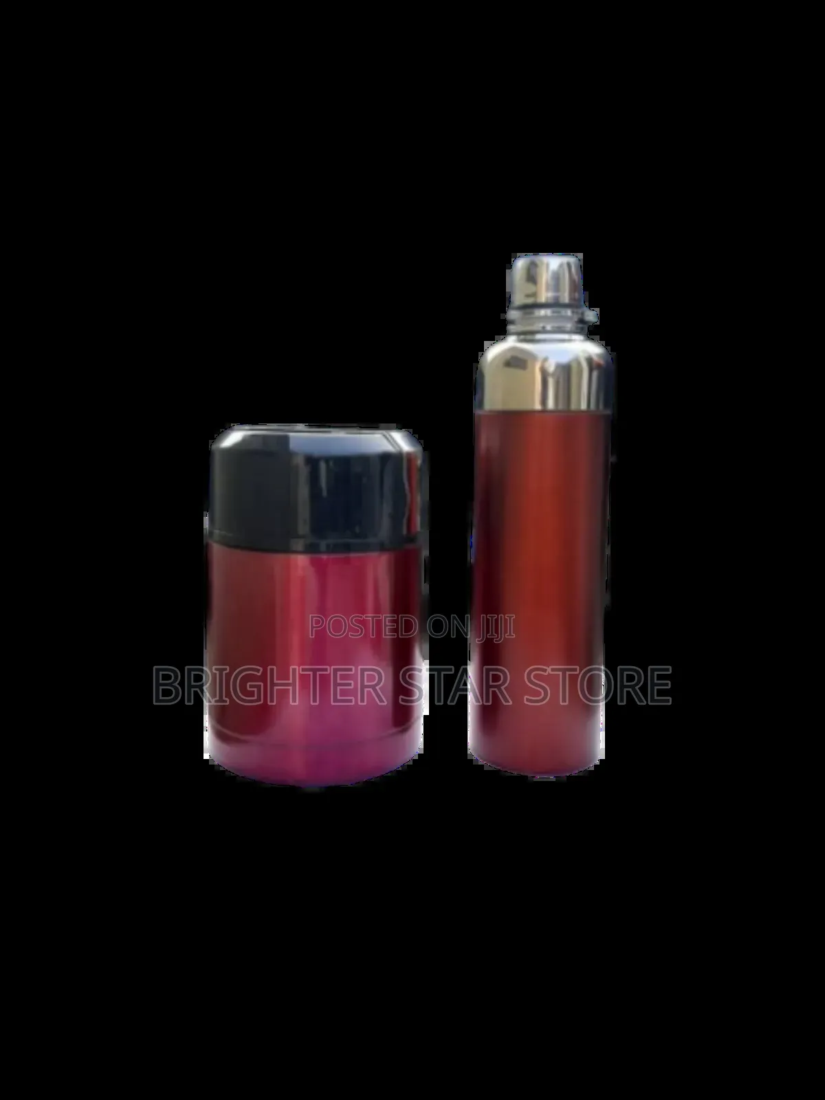 Eurosonic Vacuum Insulated Food Water Flask Combo