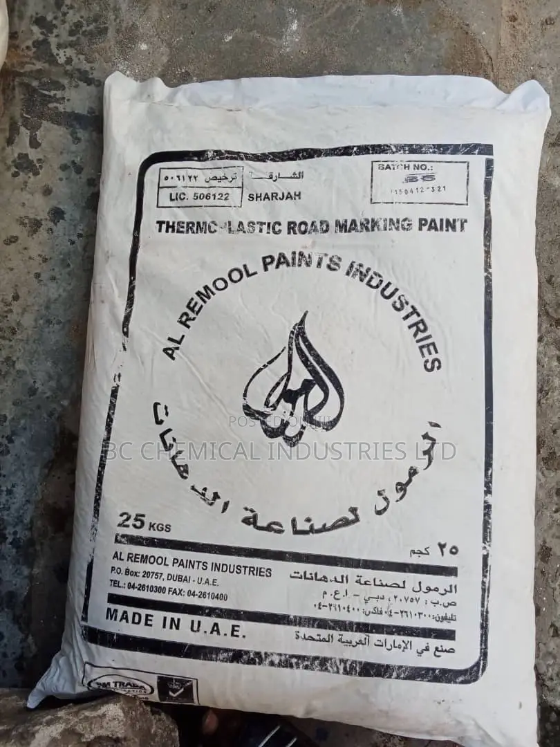 Thermoplastic Road Marking Paints