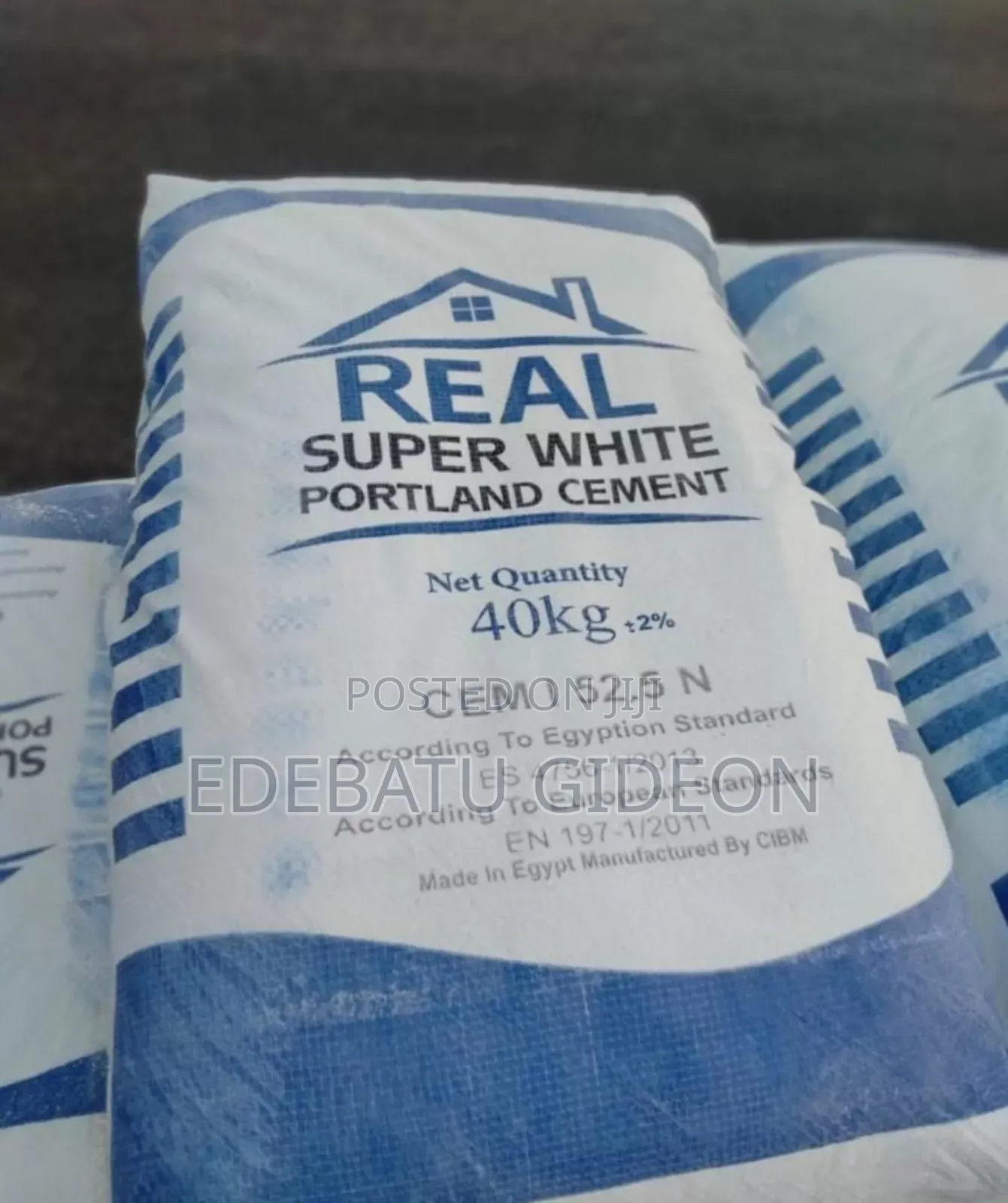 Real Super White Portland Cement