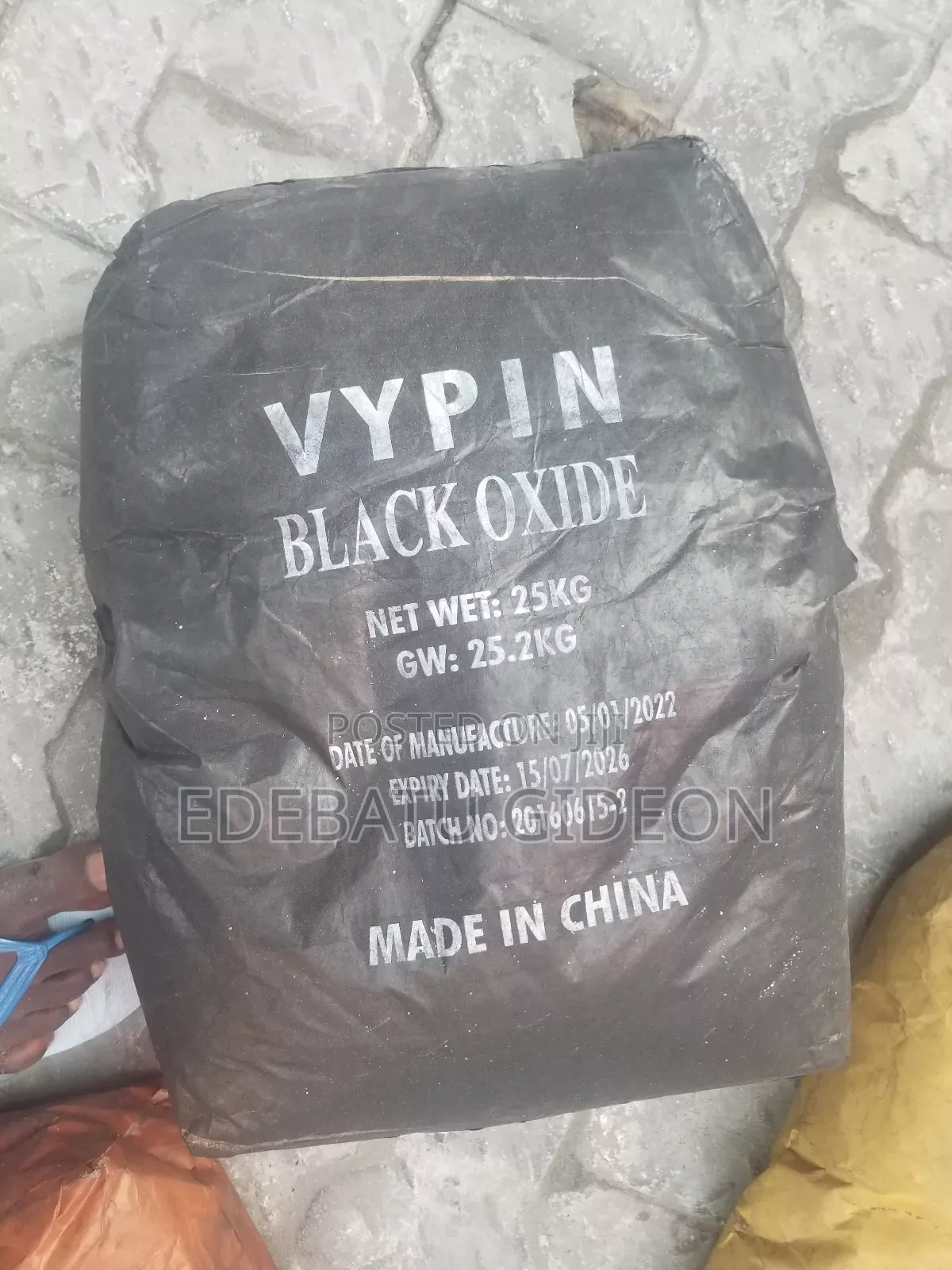 Original Black Iron Oxide Pigment