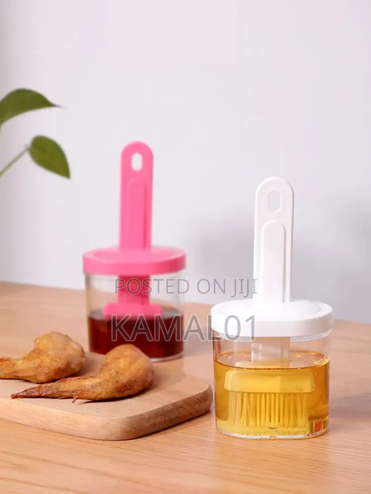 Oil Brush With Bottle