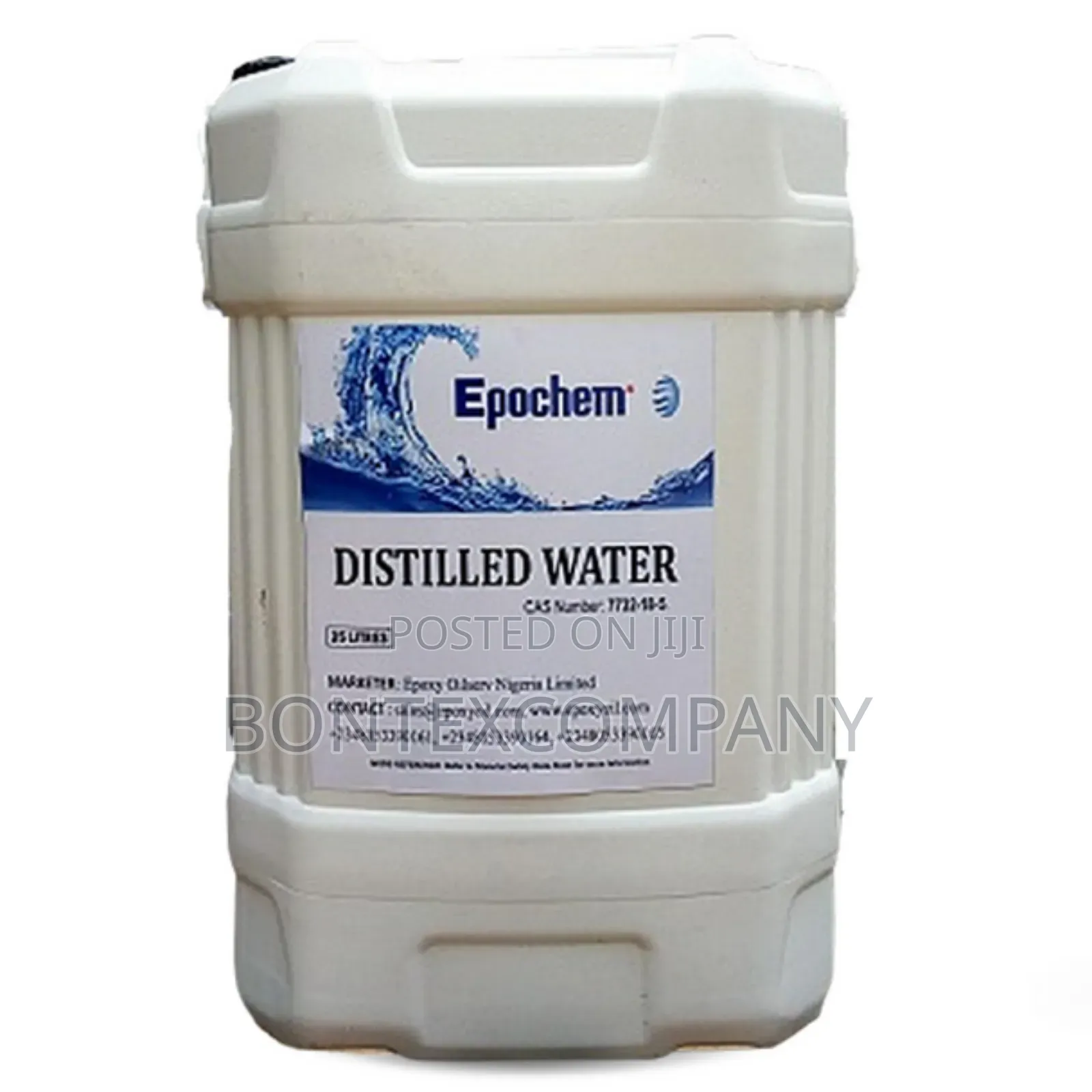 20 Liters of Distilled Water
