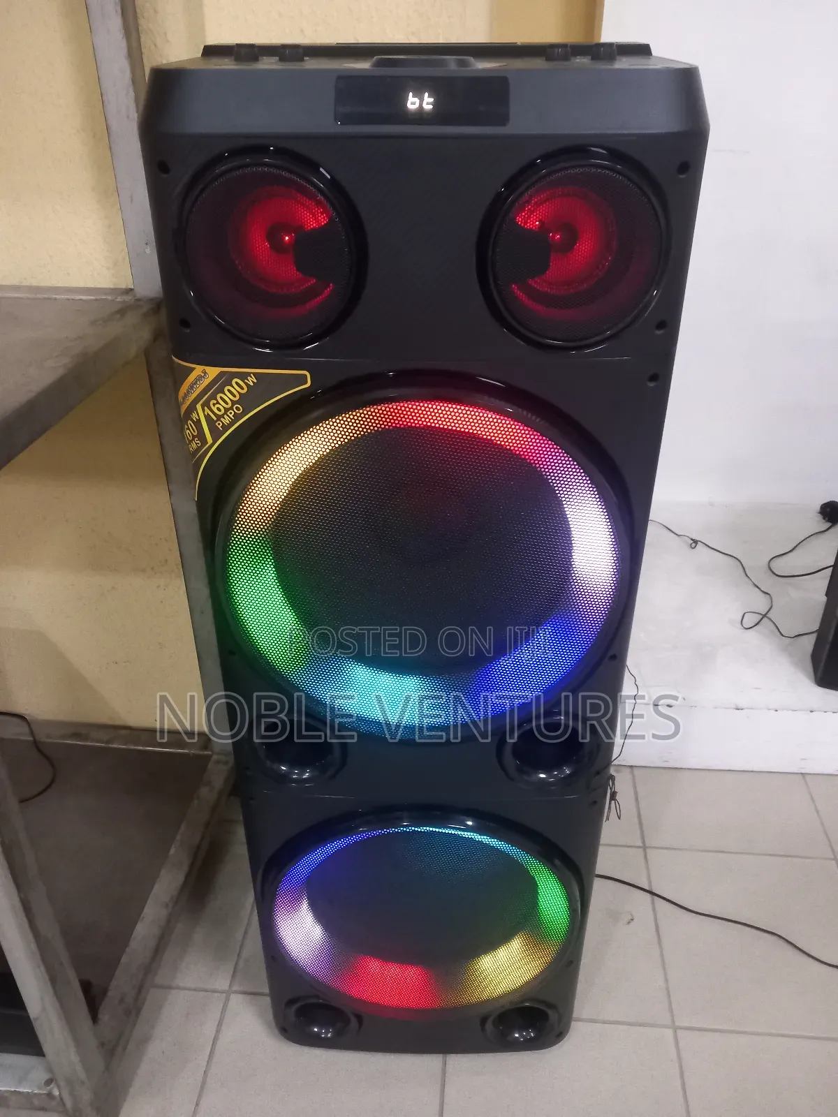 Original Xboom Polyester Sounds Party Box System