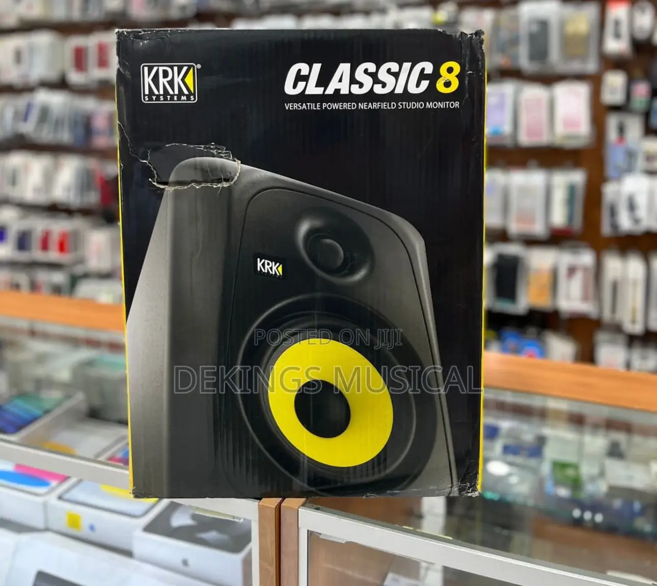 KRK Classic 8 Active 8” 50w 2-Way Studio Monitor – Pair