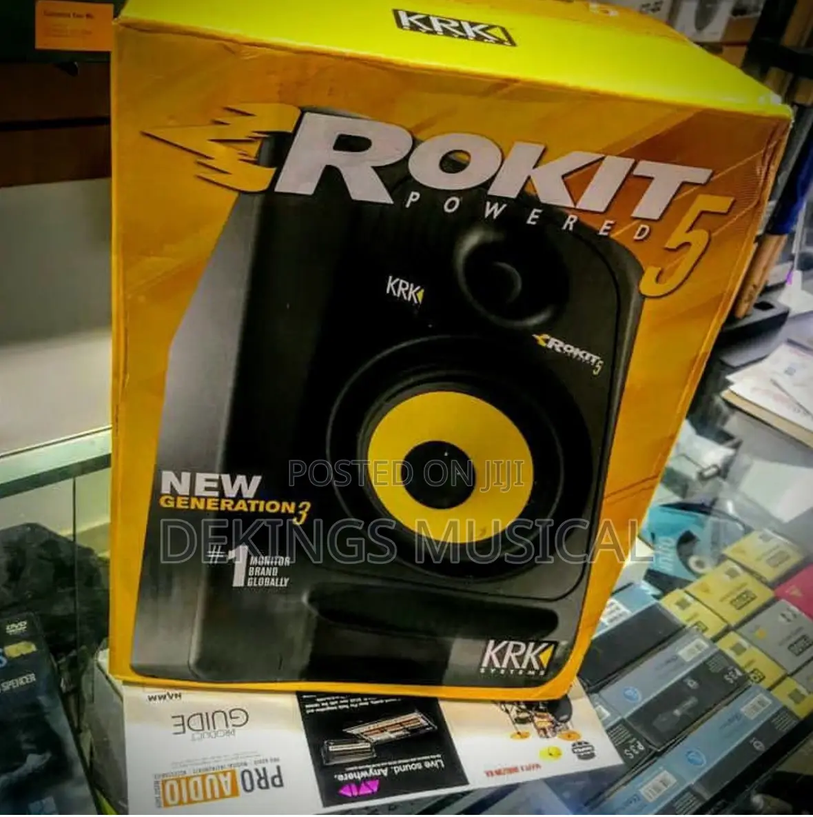Rokit 5 G3 2-Way Powered Studio Monitor Pair- KRK