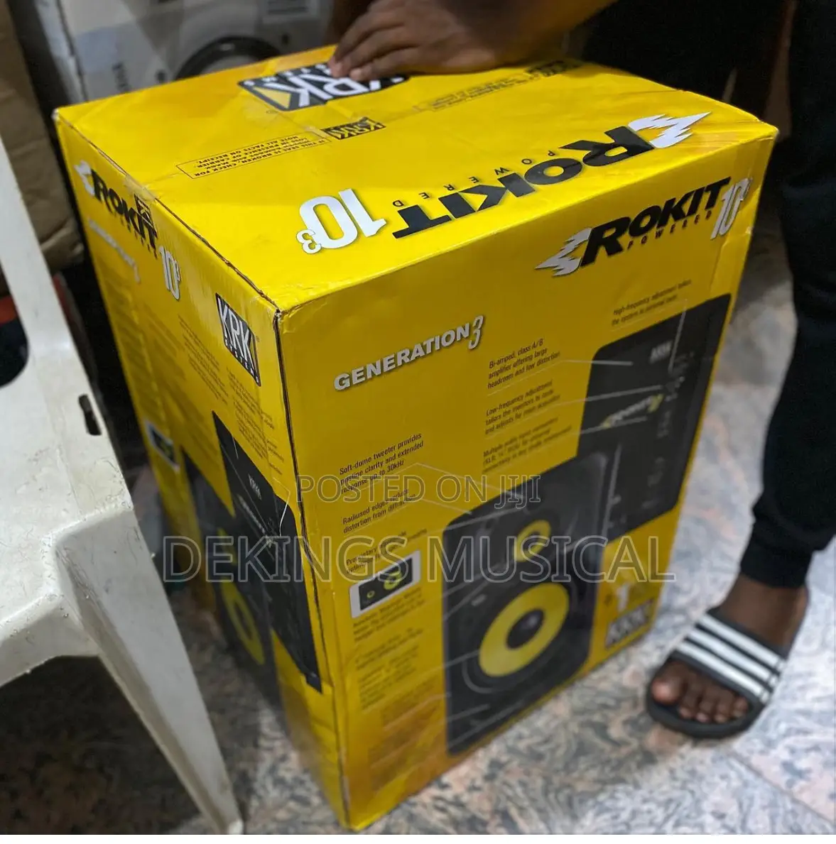 KRK Rokit 10 G3 Studio Monitors Speaker 3-Way Model