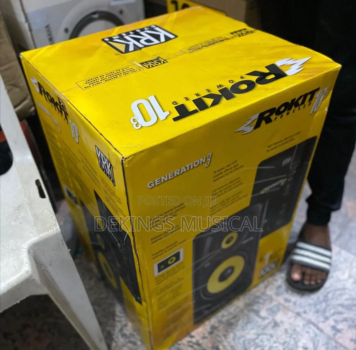 KRK Rokit 10 G3 Studio Monitors Speaker 3-Way Model