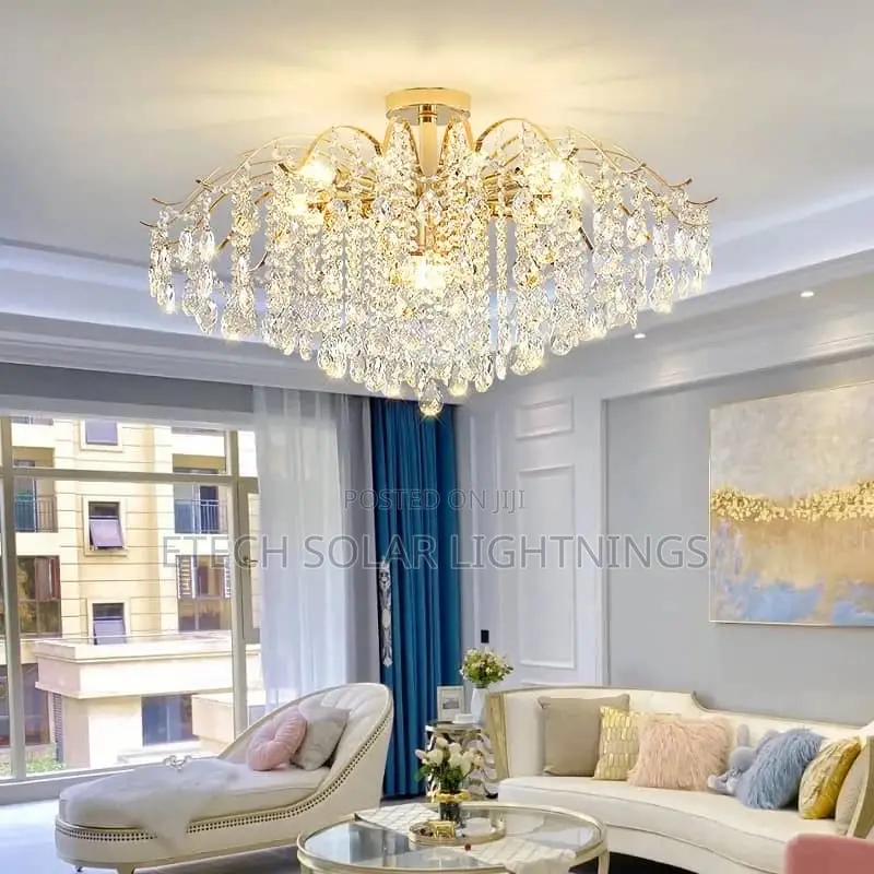 Luxury Modern Living Room Bedroom French Crystal Chandelier