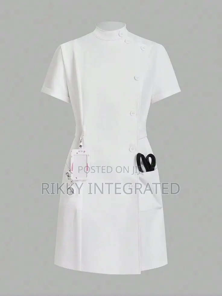 Unique Branding for Lab Coats, Spa Uniform Nurse Scrubs