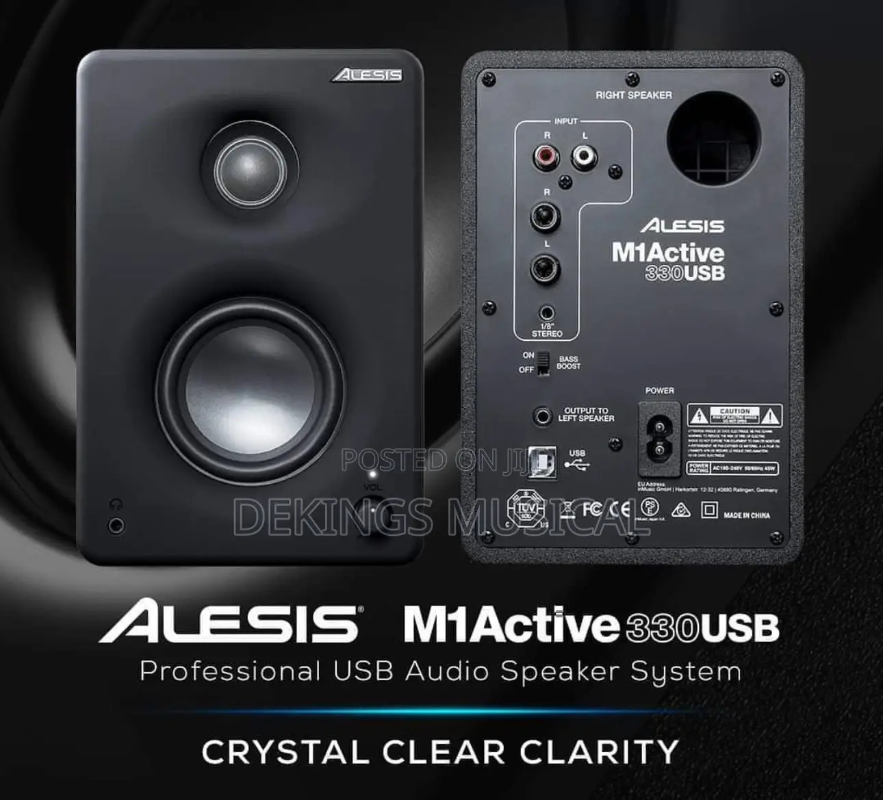 Alesis M1 Active 330 USB 2-Way Studio Monitor