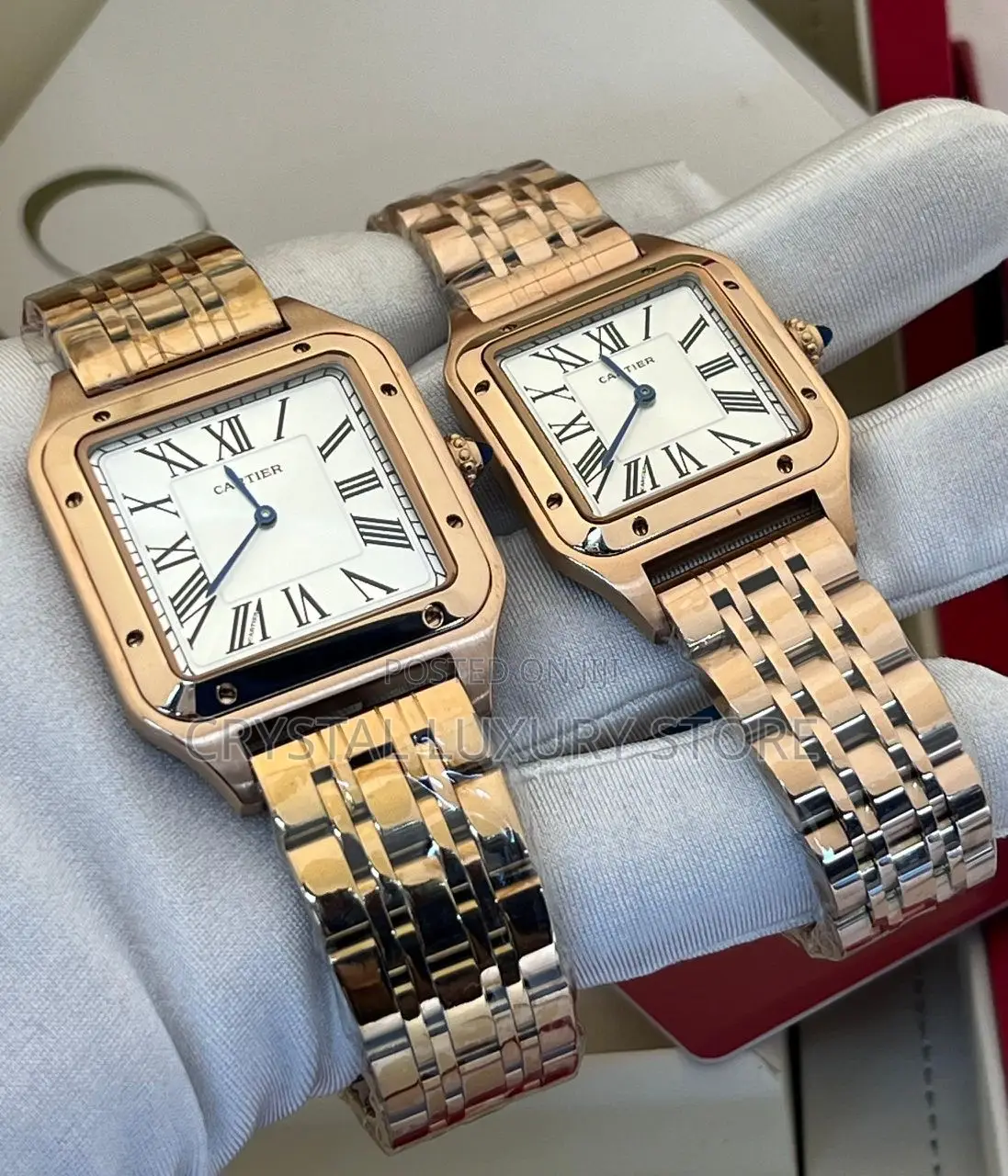 Cartier Quality Luxury Couples Set Wristwatch