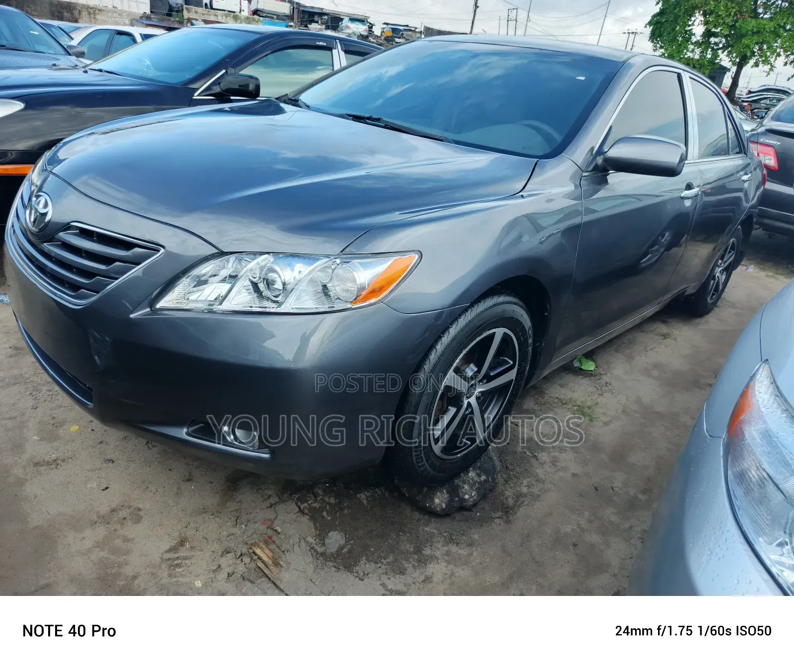 Toyota Camry 2.4 2008 Gray