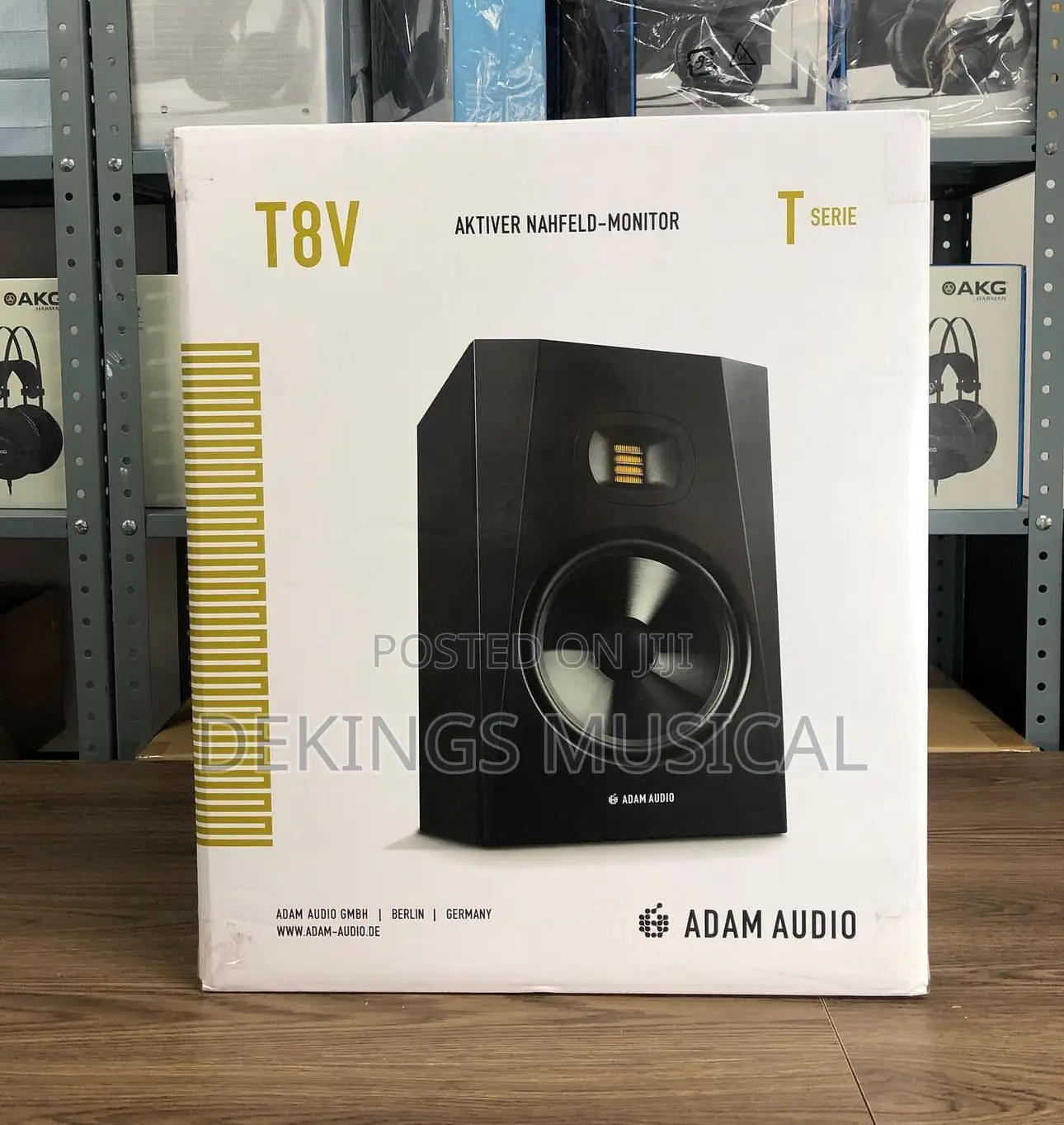 Adam Professional Audio T8V Studio Monitor Speakers – Pair