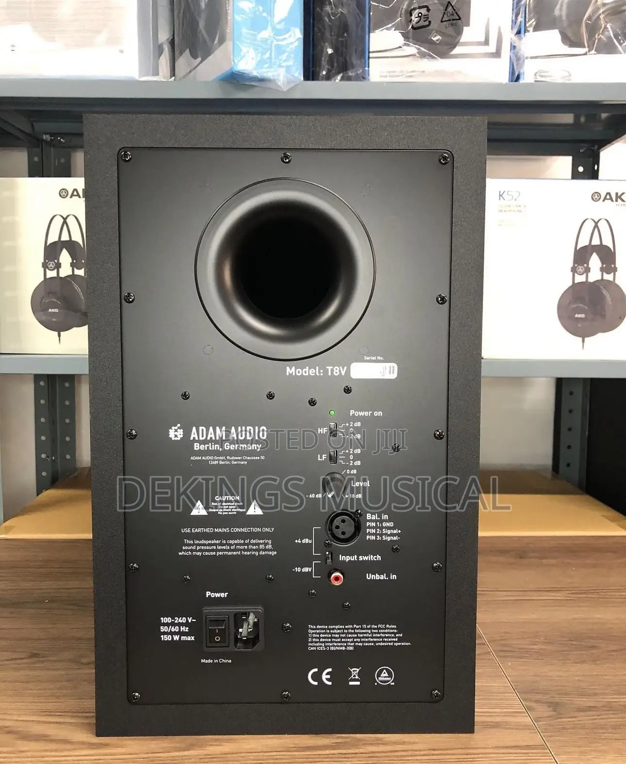 Adam Professional Audio T8V Studio Monitor Speakers – Pair