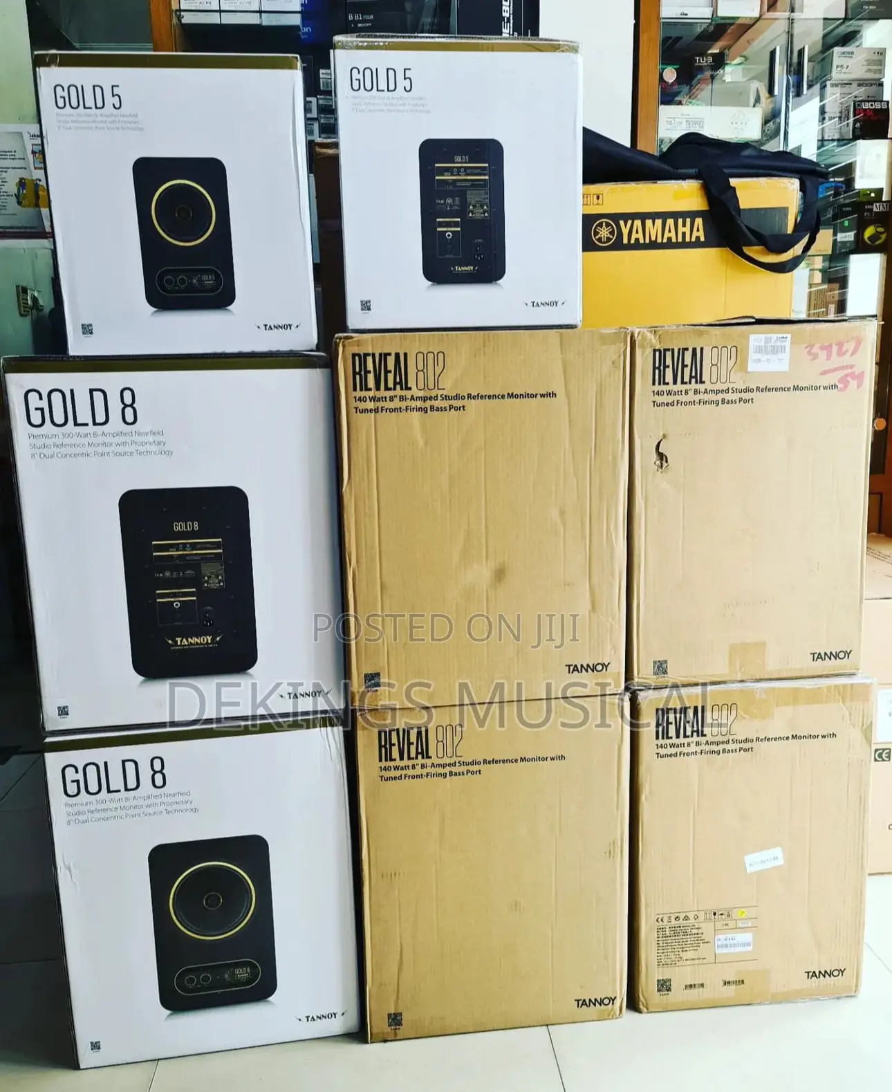 Tannoy Gold 5 2-Way Active Studio Monitor – Pair