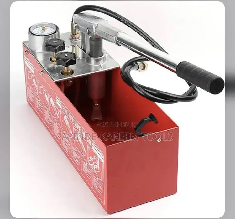 50BAR Hand Operated Pressure Test Pump