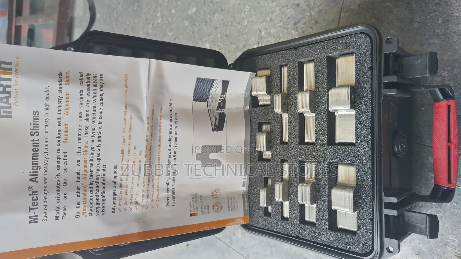Slotted Shim Stock Kit