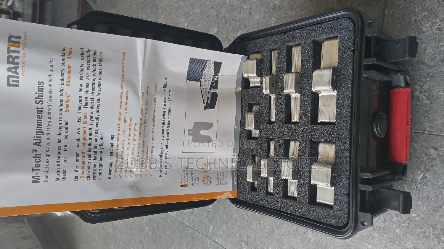 Slotted Shim Stock Kit