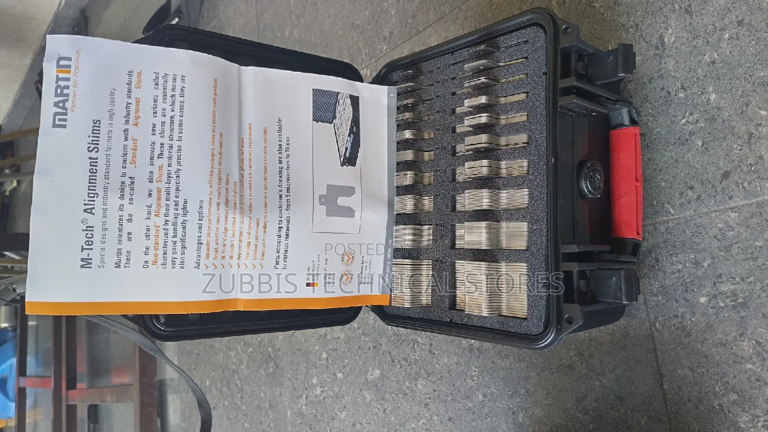 Slotted Shim Stock Kit