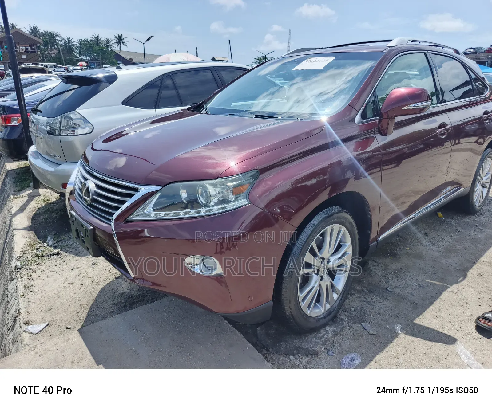 Lexus RX 2013 Red