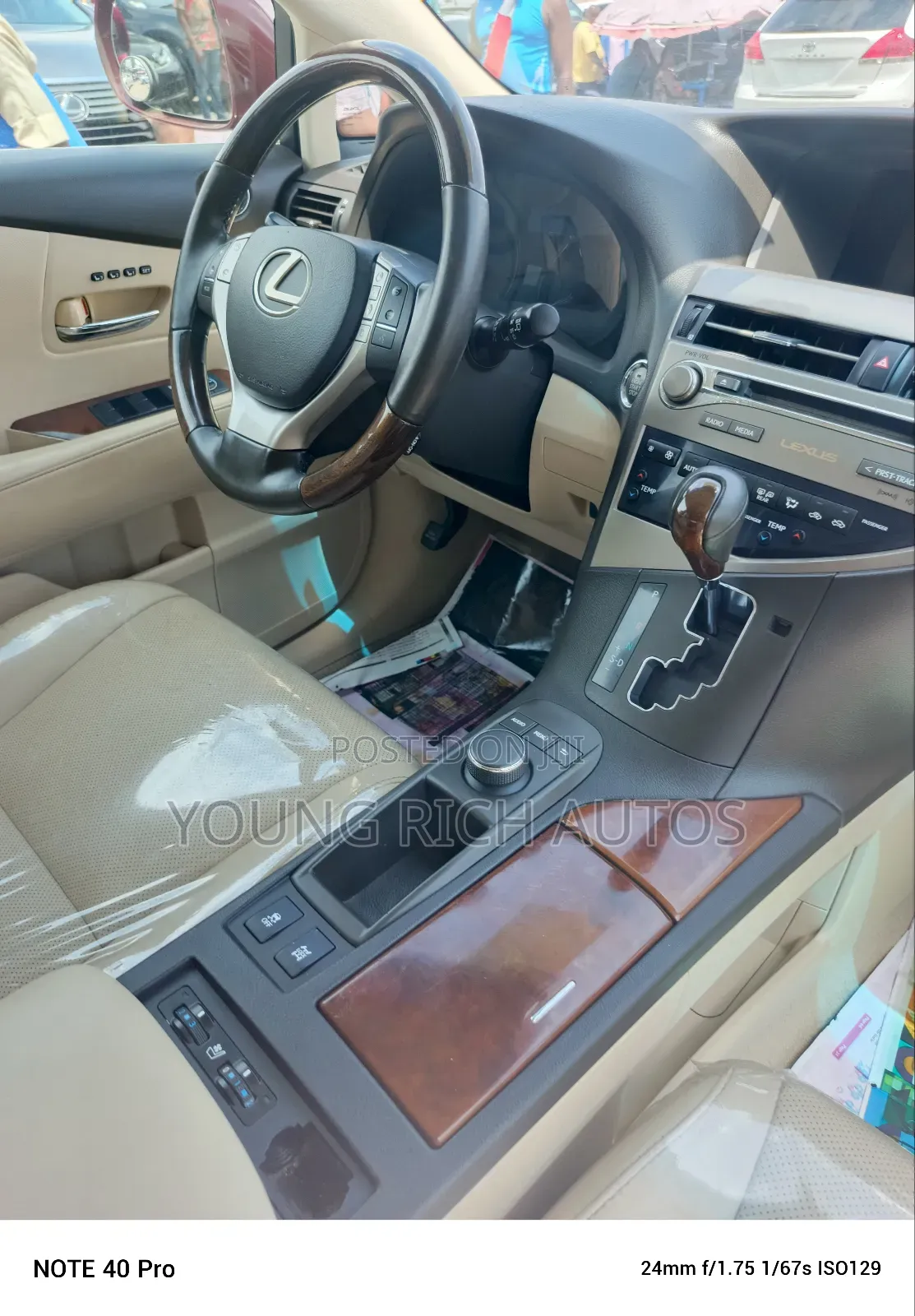 Lexus RX 2013 Red