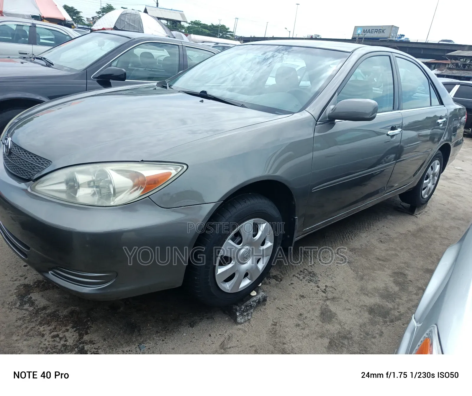 Toyota Camry 2004 Gray