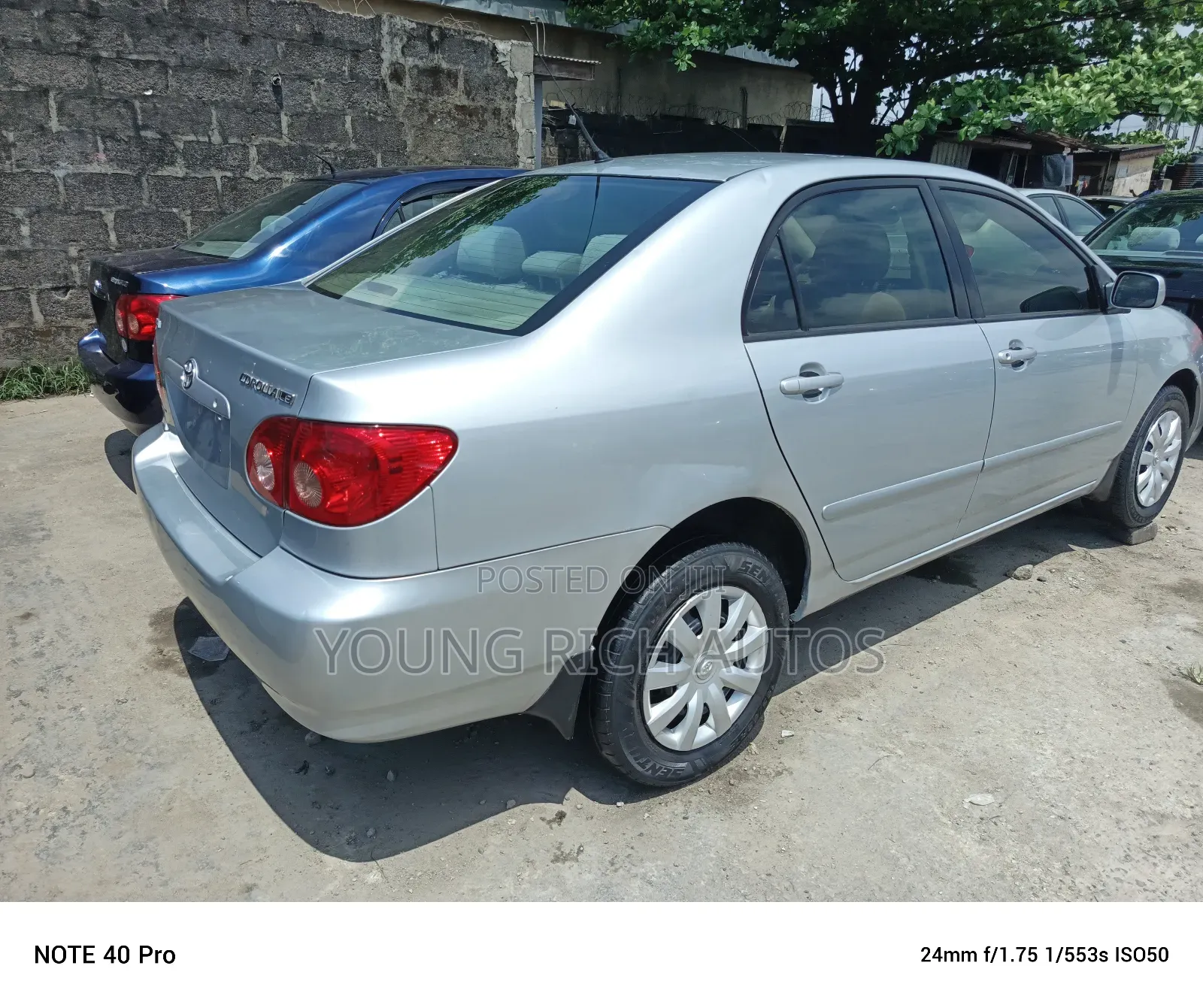 Toyota Corolla 2006 Silver