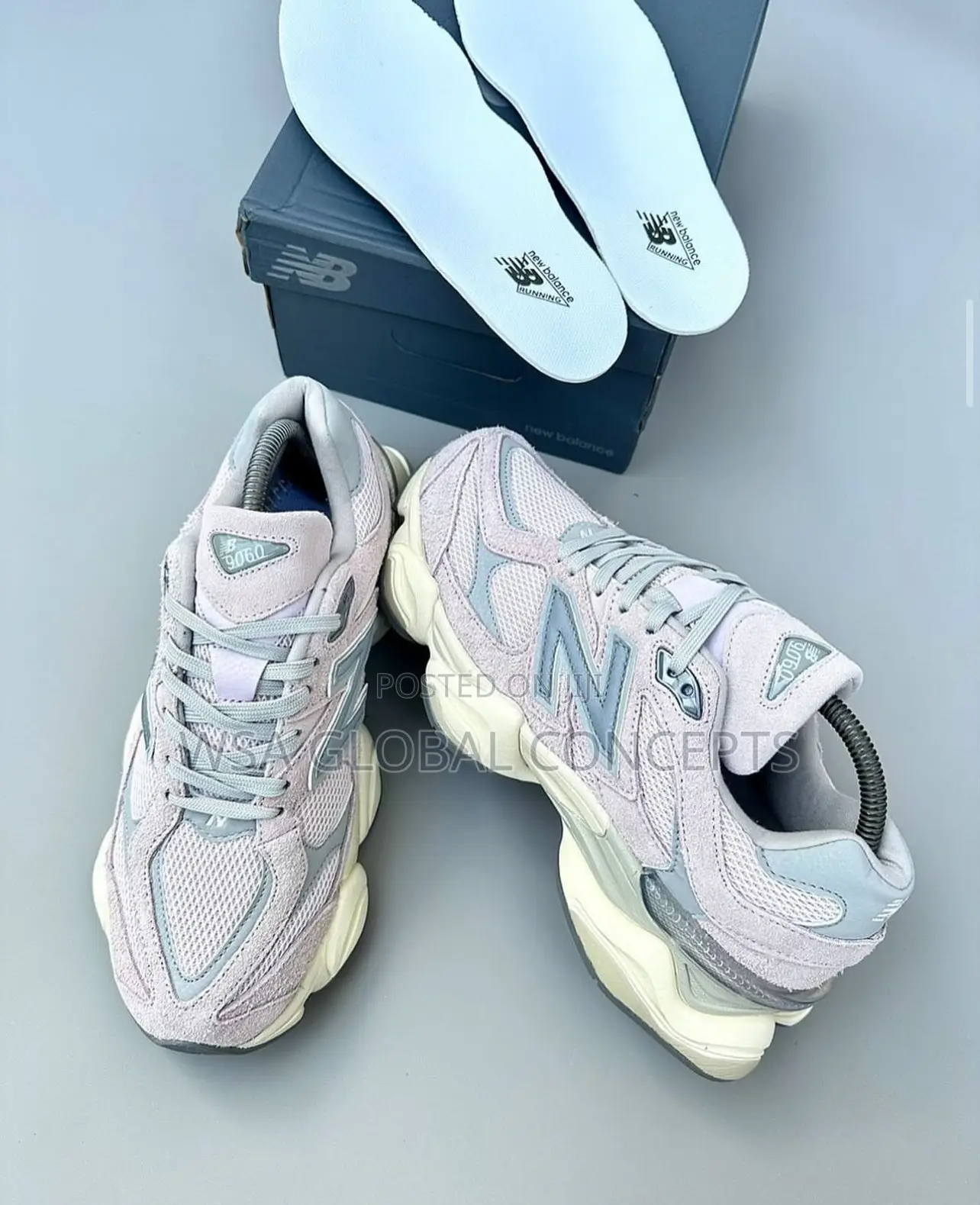 NEW BALANCE 9060 Rose Crystal Pink,White Taro
