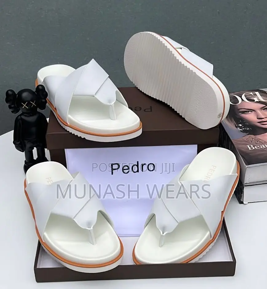 Pedro Leather Slippers 40-46, Nationwide Delivery