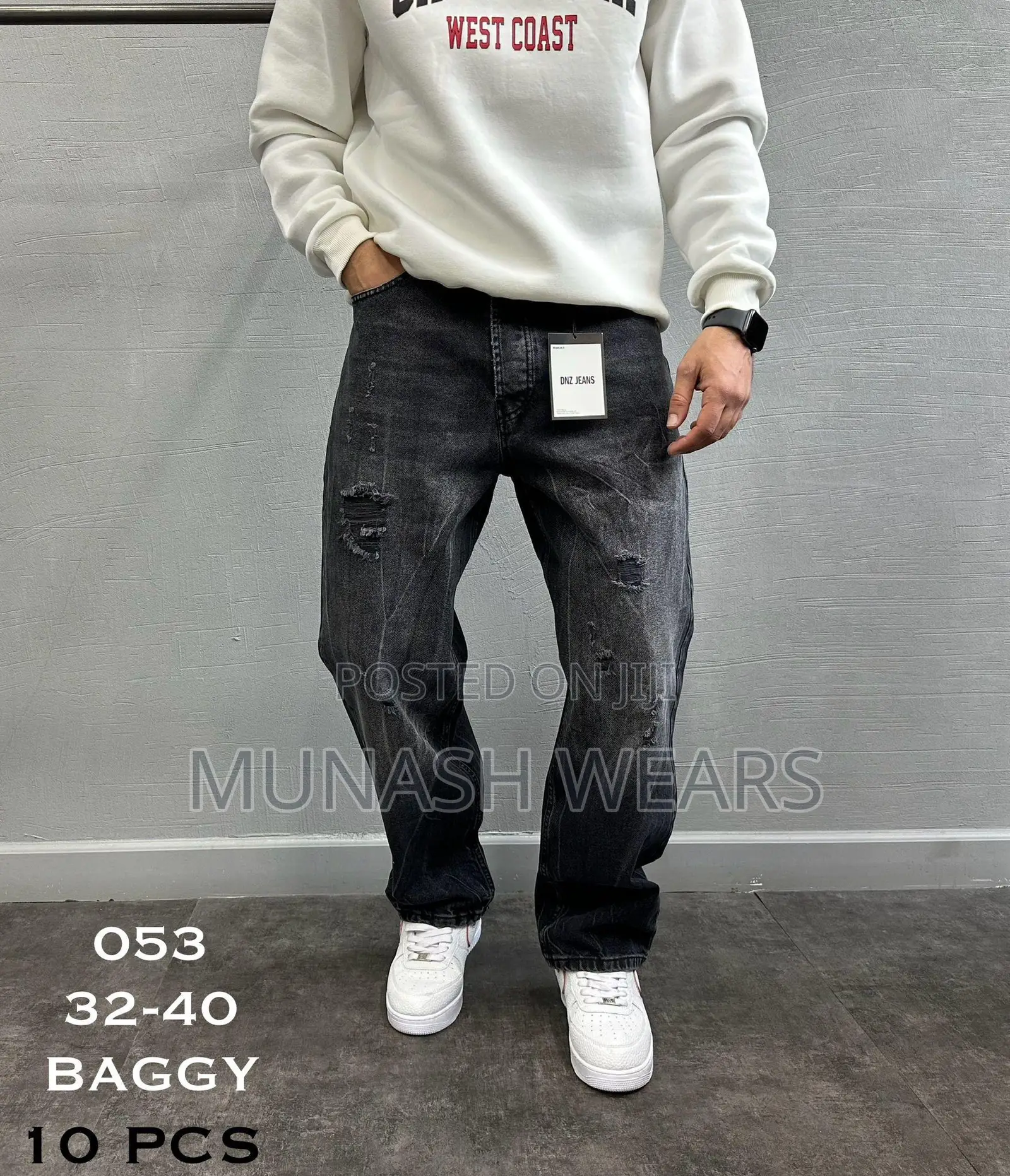 Luxury Turkey Baggy Jean