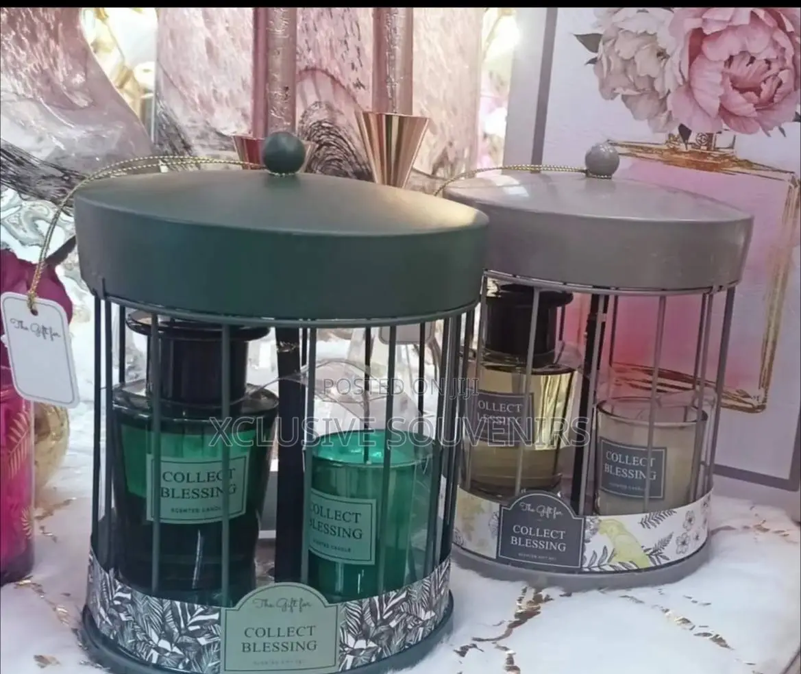 Reed Diffusers Scented Candle Gift Set
