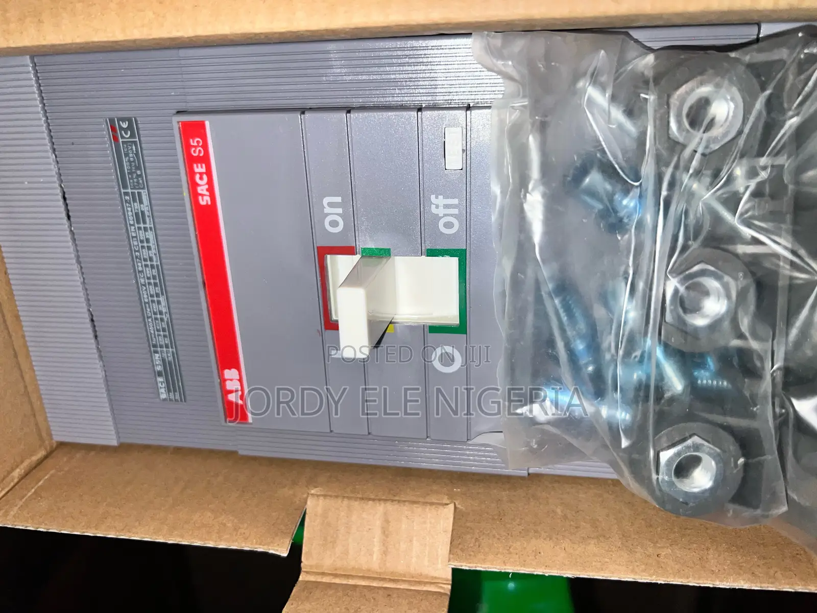 Abb Isomax 400amps/3pole