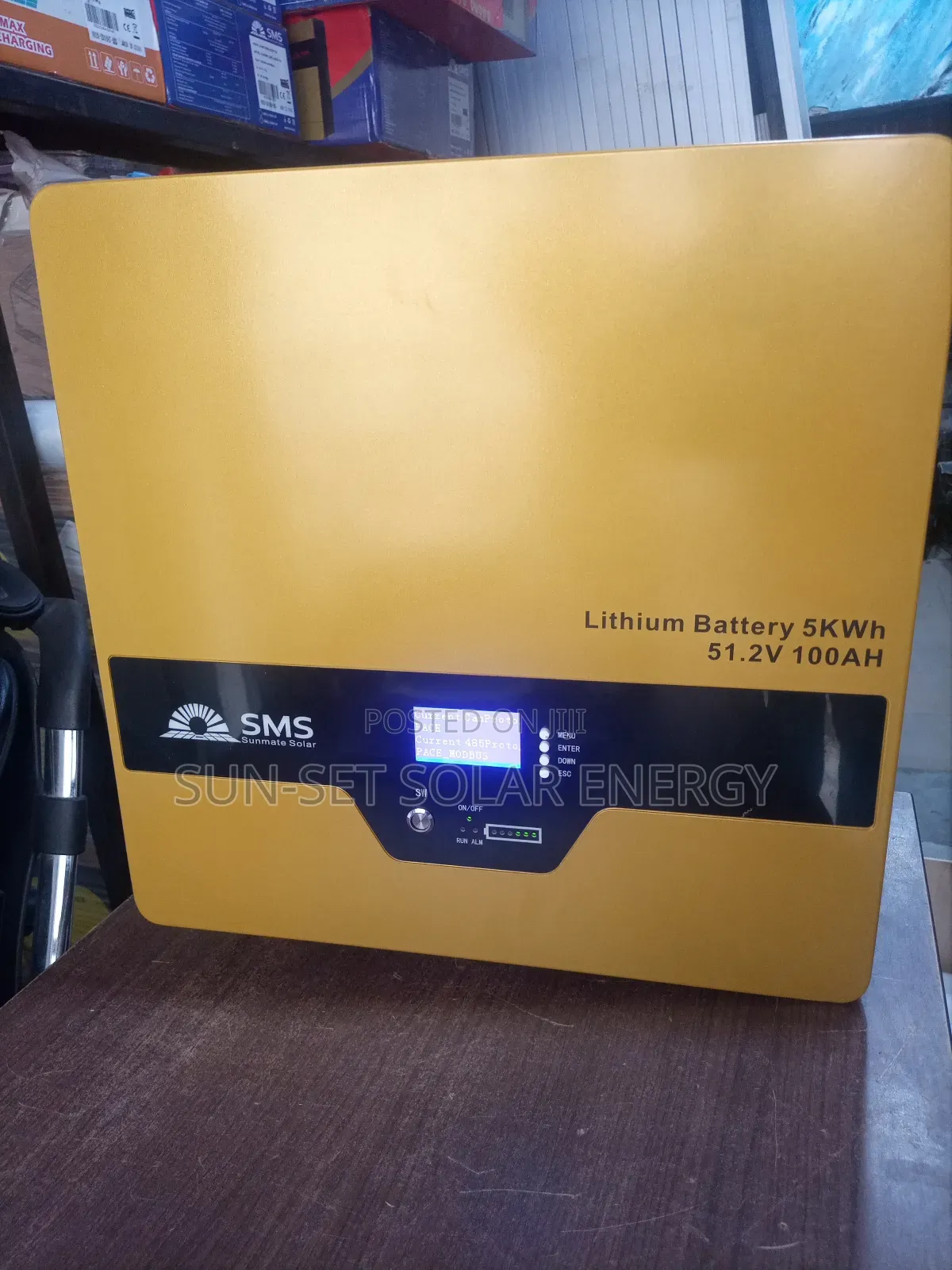 SMS Lithium Battery 100ah 48v