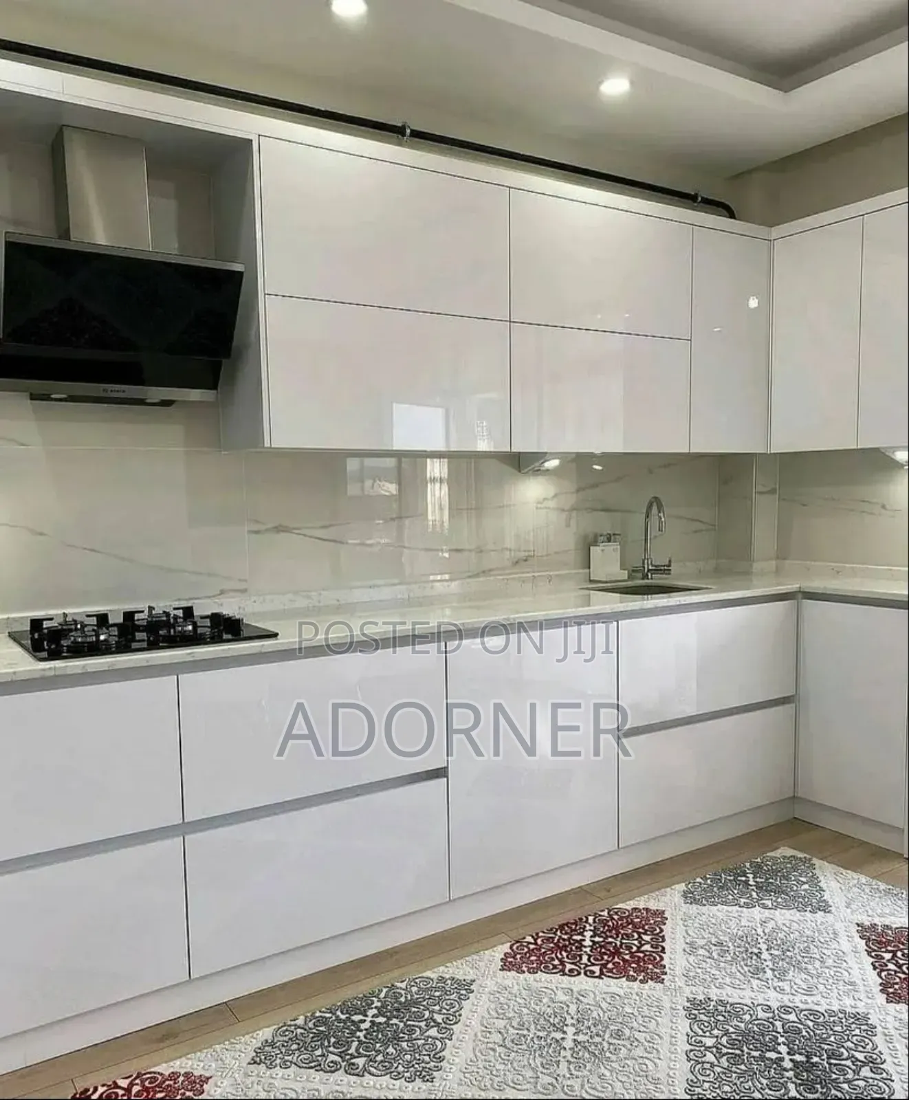 Kitchen Cabinet and Island