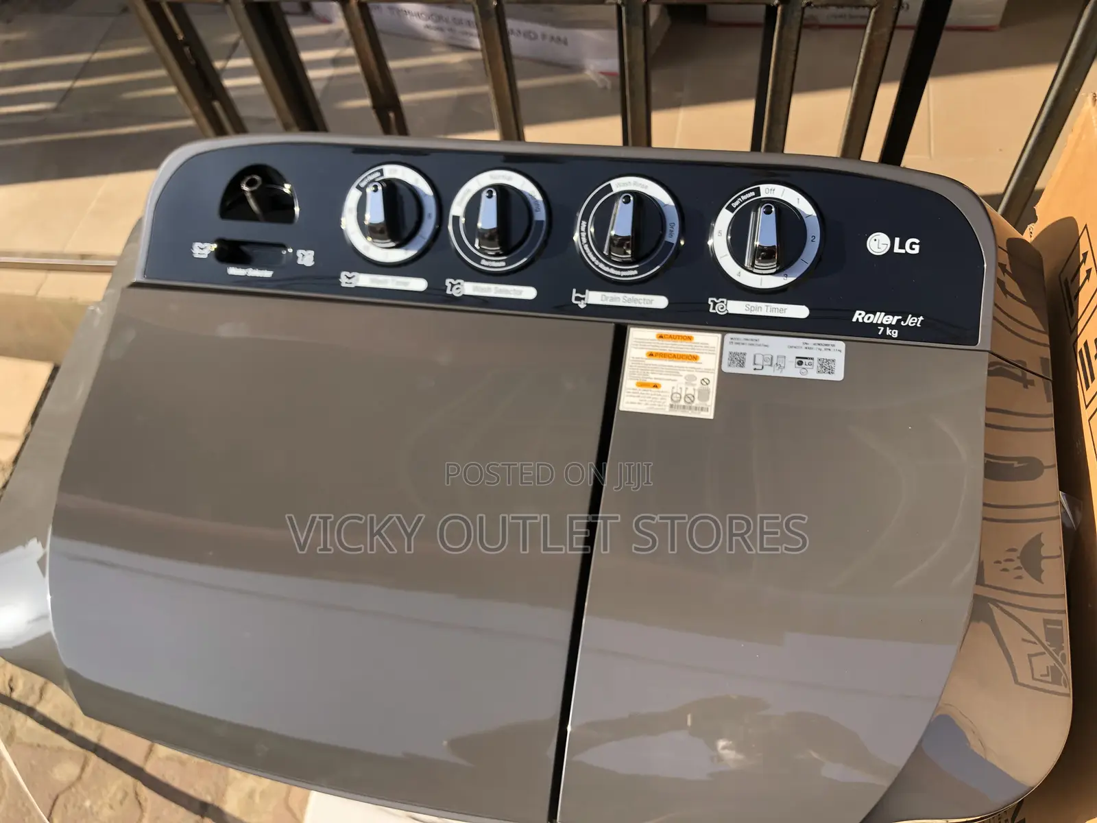 LG 7kg Twin Tube Washing Machine
