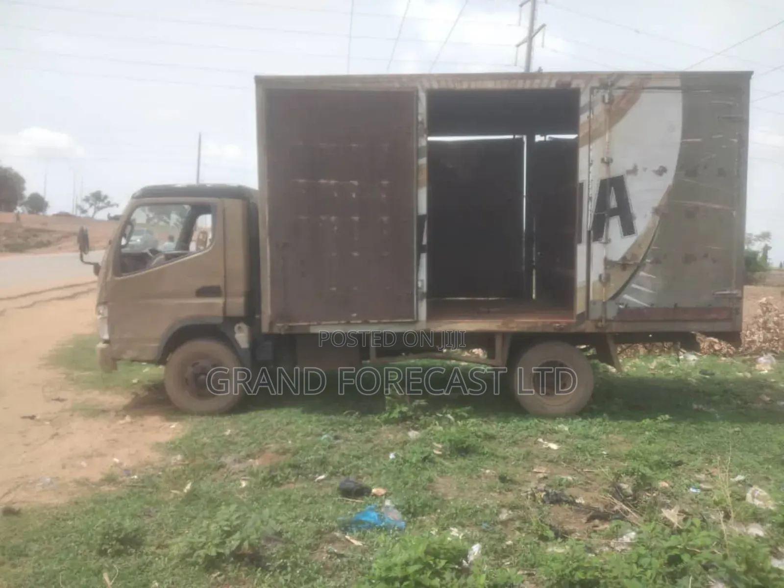 Haulage Truck on Standby for Any Gravitated Movement