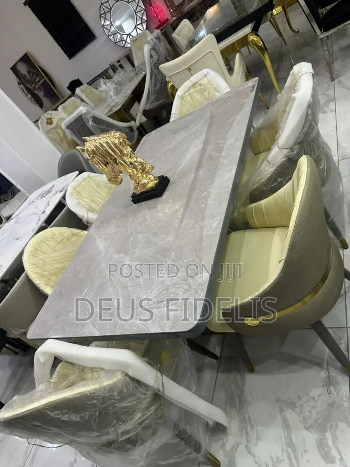 Italian Marble Dining Tables for Sale in Lagos Nigeria