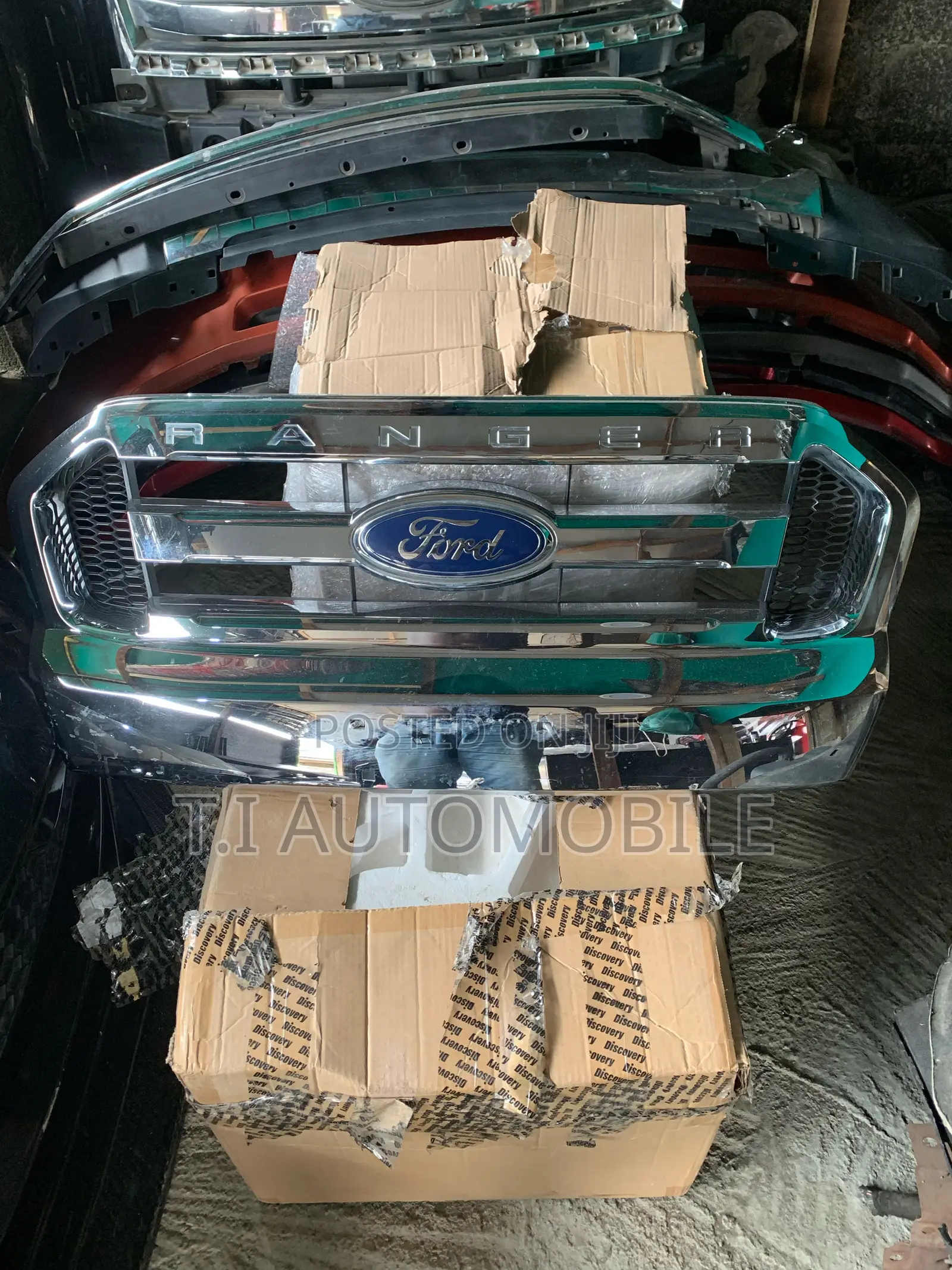 Stainless Front Grille for Ford Ranger 2018 Models