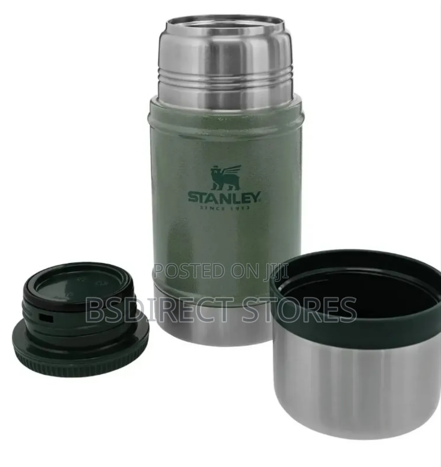 Stanley 700ml Outdoor Food Jar Legendary Green Hammertone