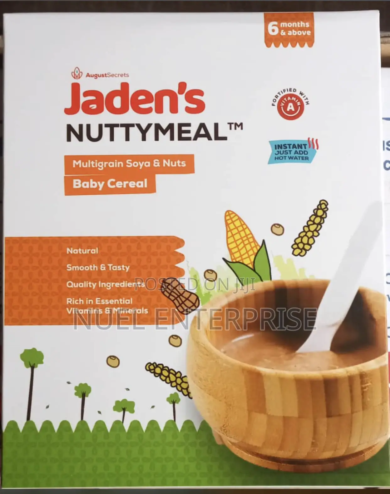 JADEN’S Baby Food Available in Different Flavors