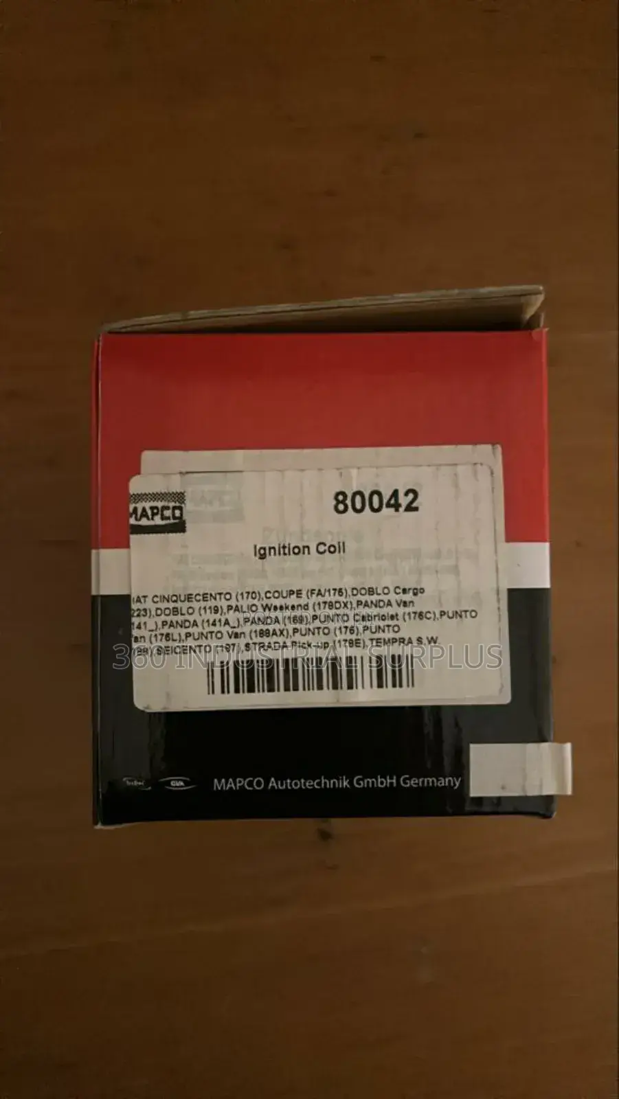 Genuine Mapco Ignition Coil 80042