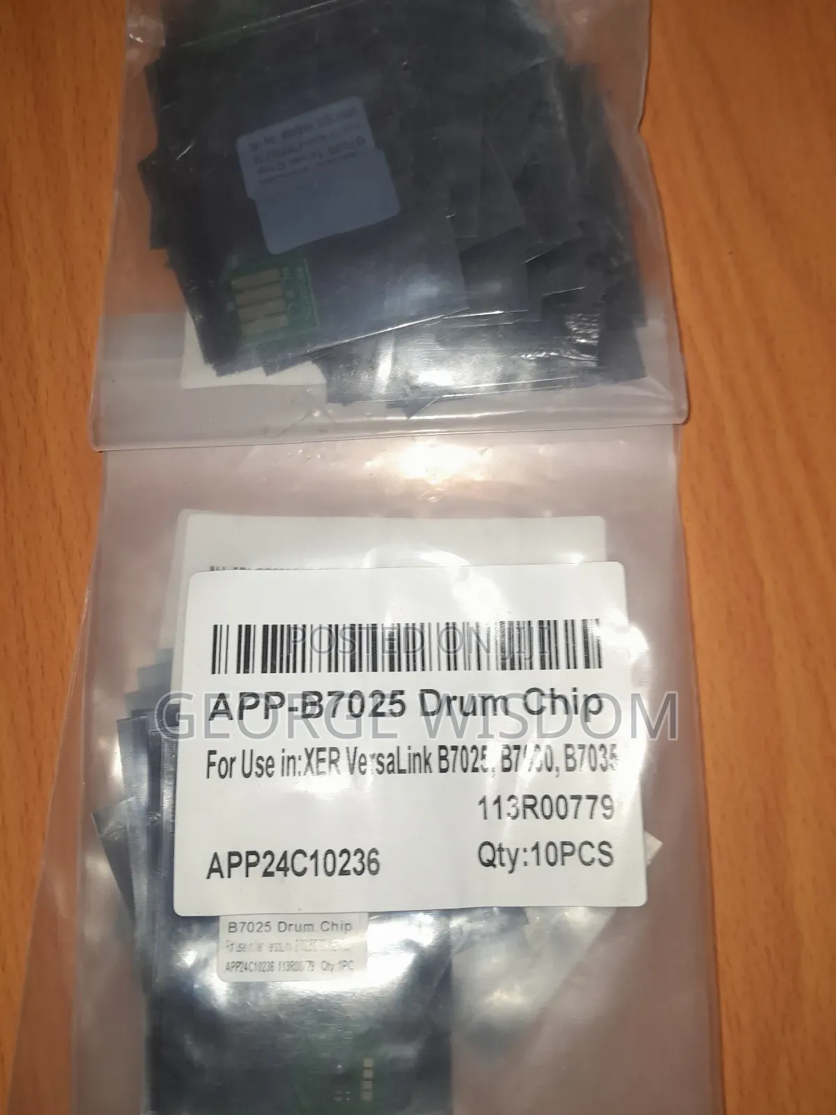 Xerox B 7025 Drum Chips