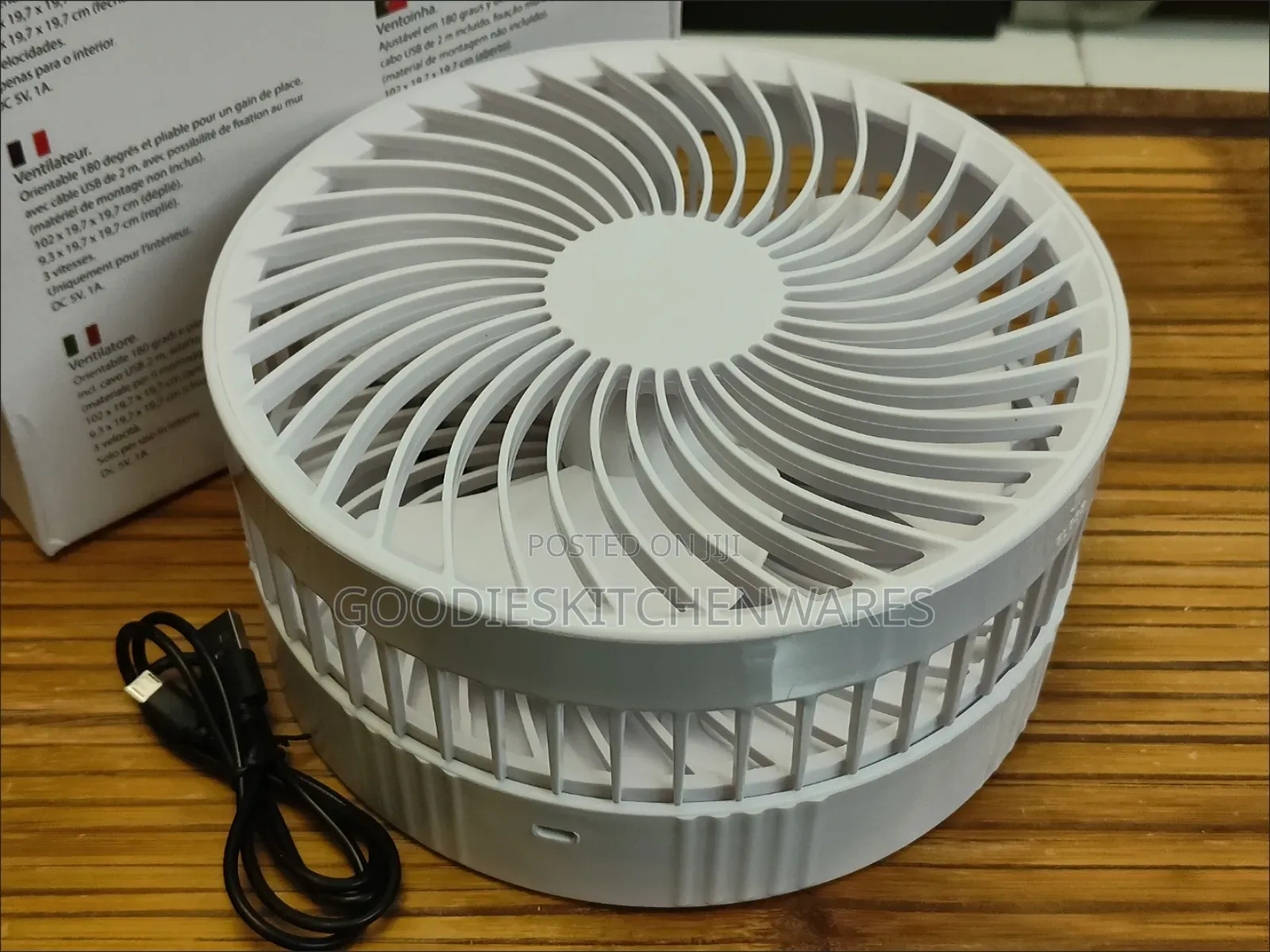ZK Rechargeable Foldable Fan