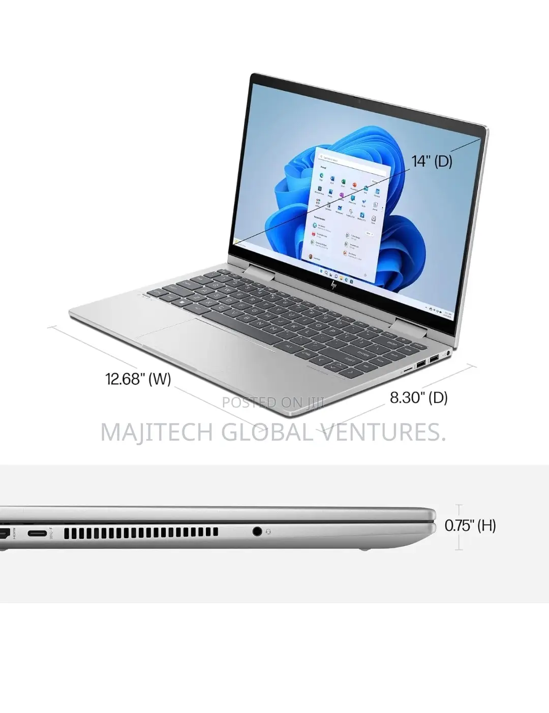 New Laptop HP Envy X360 8GB Intel Core I5 SSD 512GB