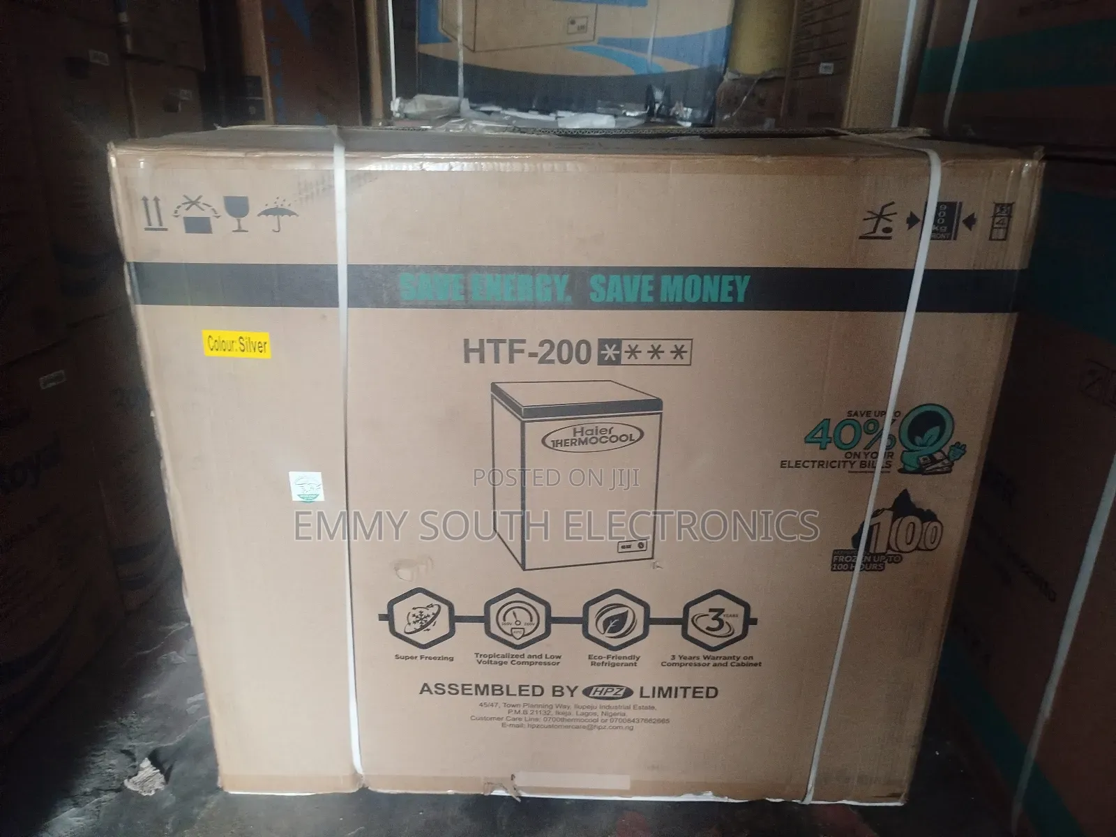 Haier Thermocool Chest Deep Freezer 203l